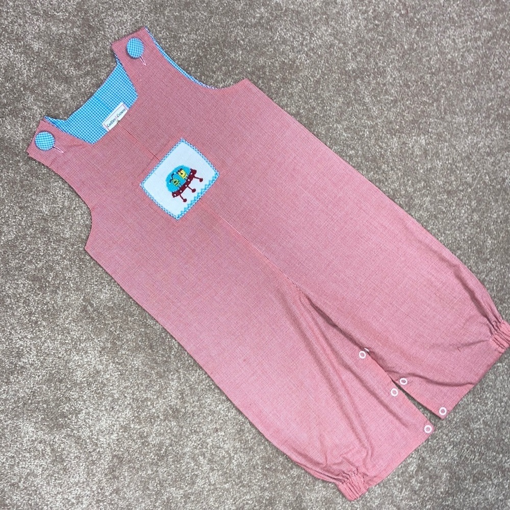 Castles & Crowne smocked longall 12 months